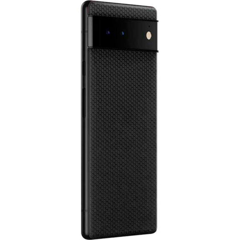 Specialty Vinyl Black Hex Texture Google Pixel 6 Skin